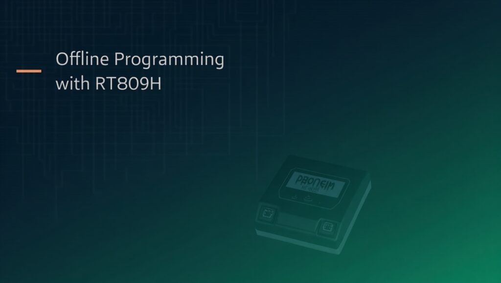 Offline Programming with the RT809H