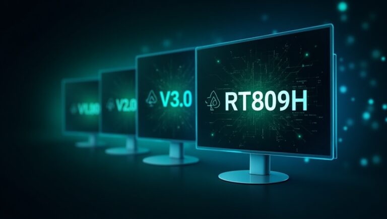 Evolution of RT809H Software